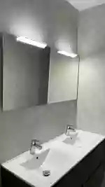 Double vasque avec miroir bulneo